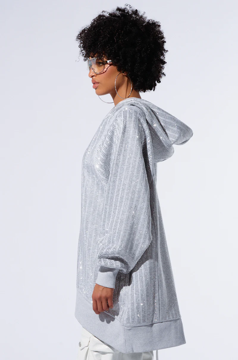 TRES CHIC PASSPORT OVERSIZE ZIP UP JACKET - Image 9