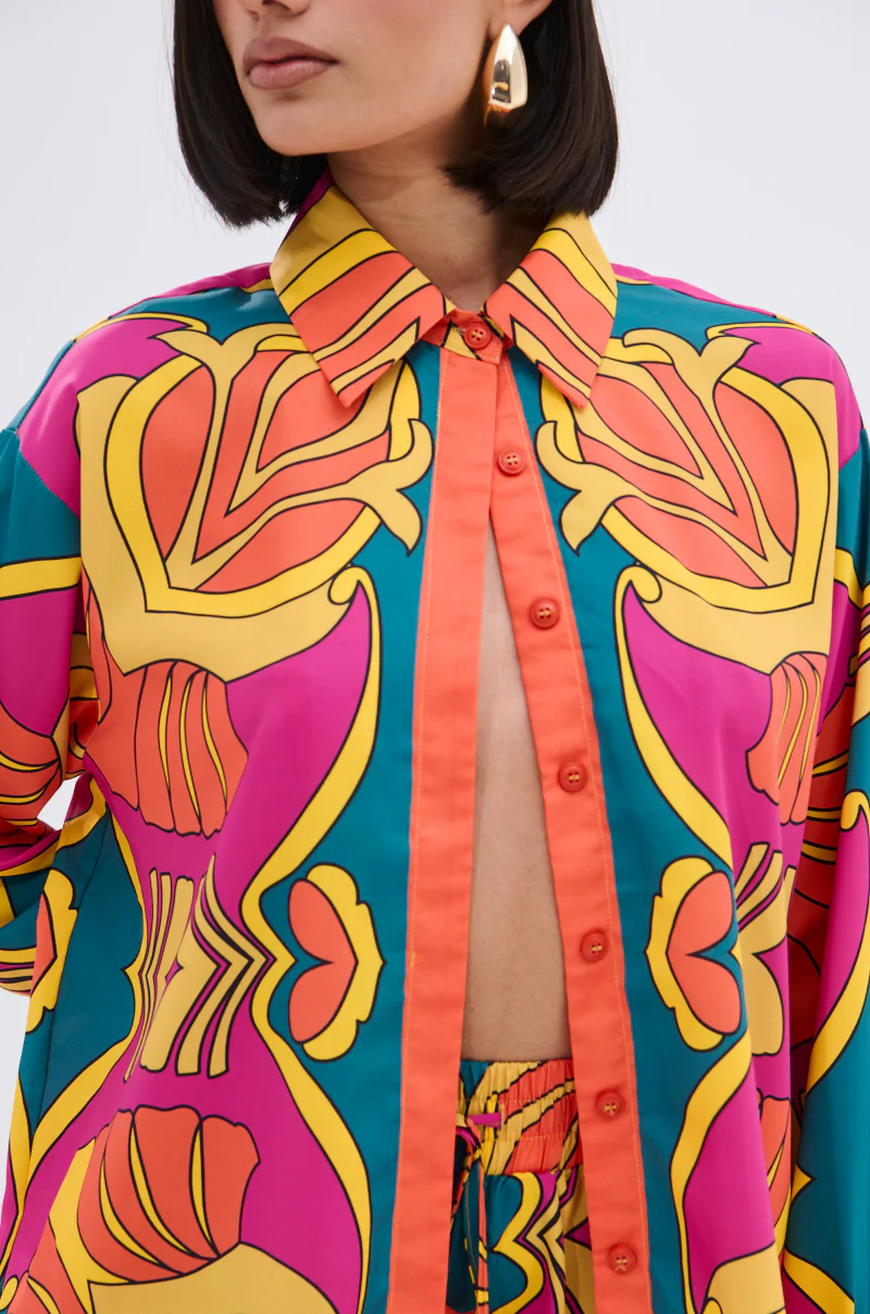 TROPICAL DREAMS BUTTON UP SHIRT - Image 10