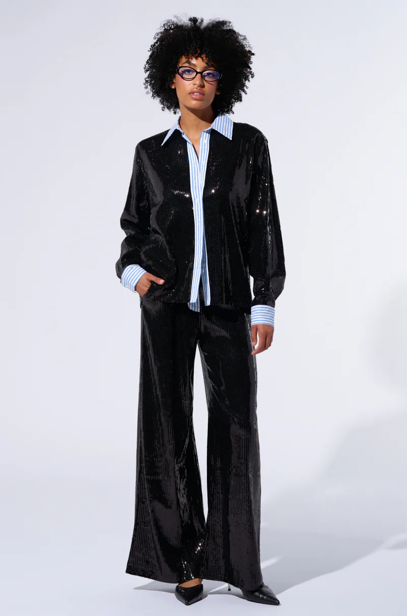TRUE STORY SEQUIN PANT - Image 2