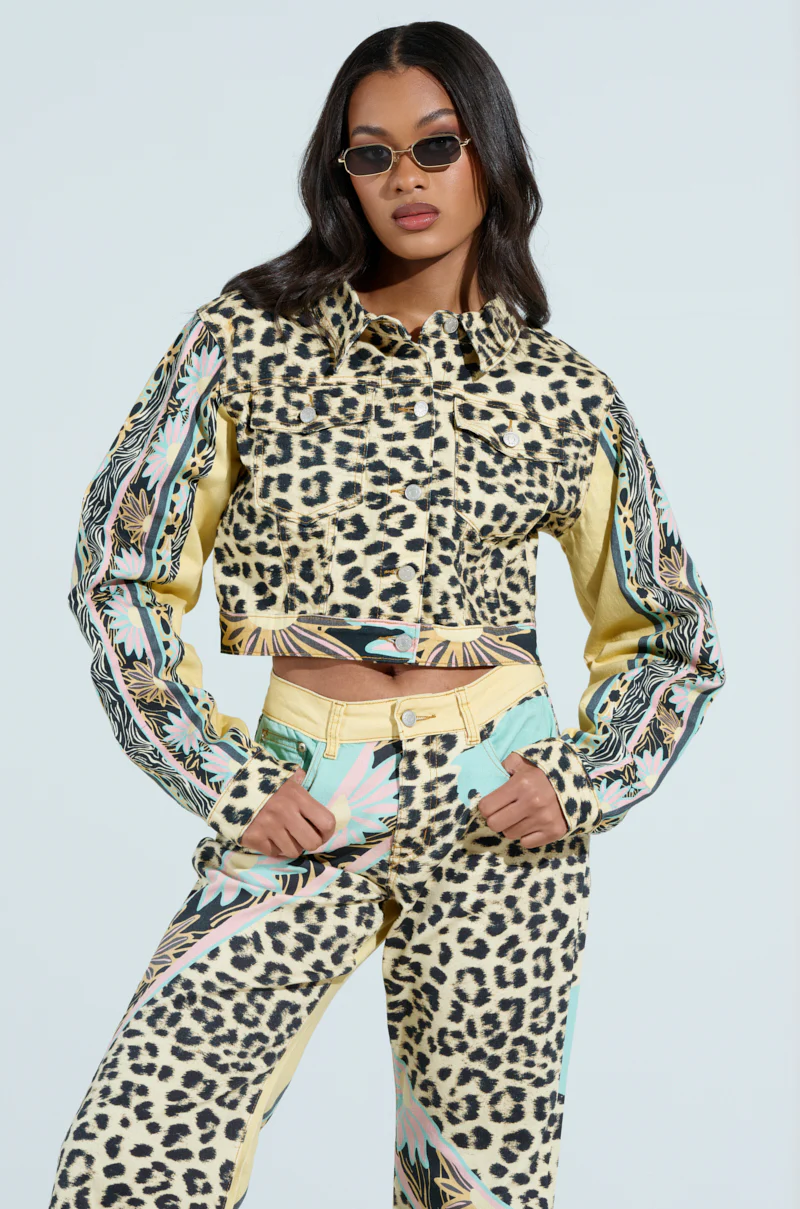 TRUST YOUR INSTINCTS DENIM JACKET - Image 3
