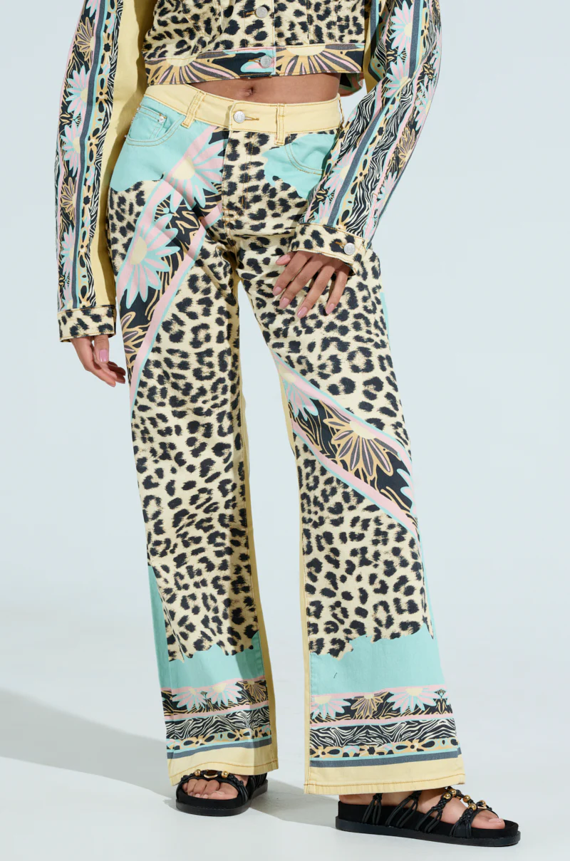 TRUST YOUR INSTINCTS WIDE LEG DENIM - Image 3