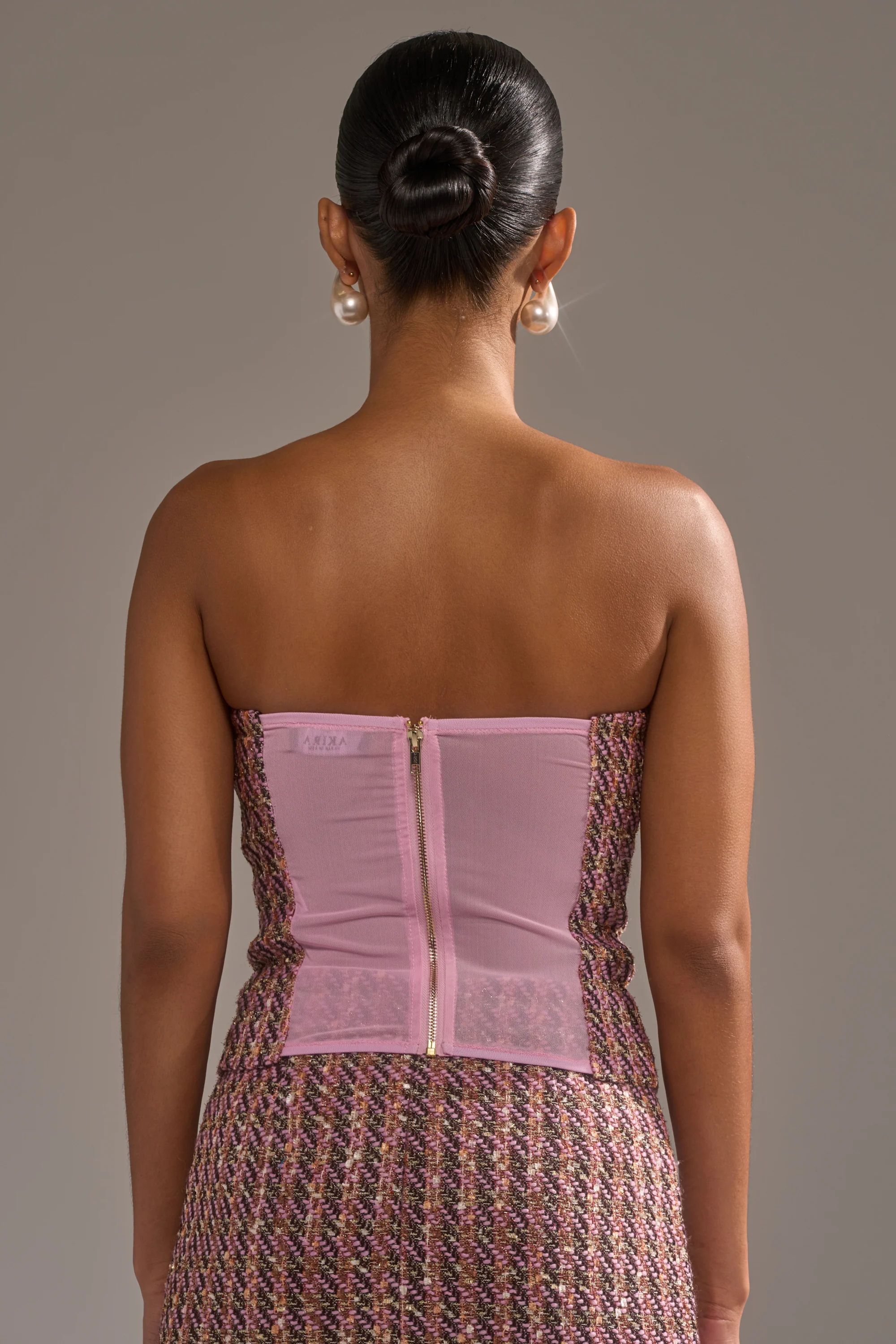 TRUTH OR DARE TWEED CORSET - Image 4