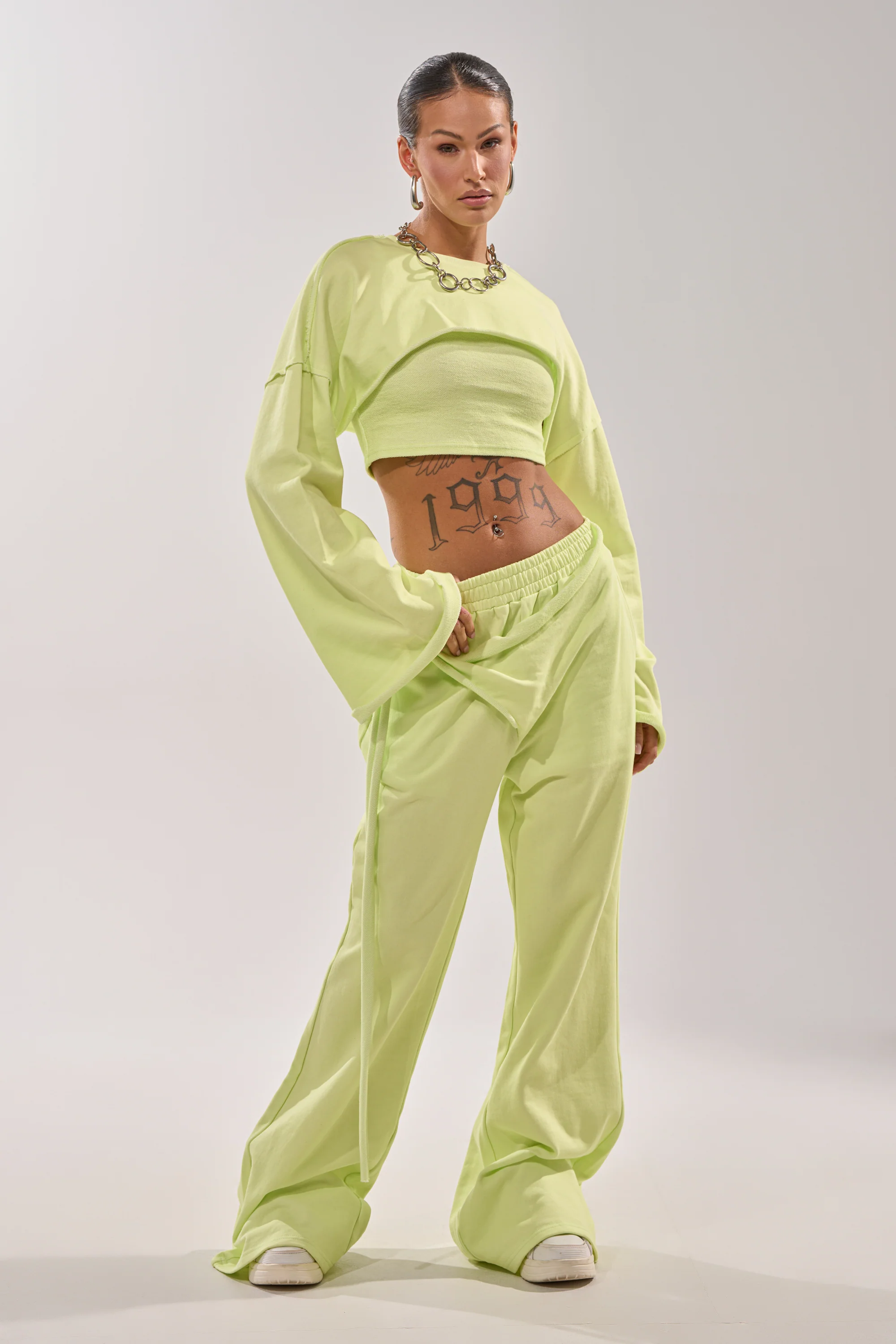 TRY ME BABY WIDE LEG JOGGER