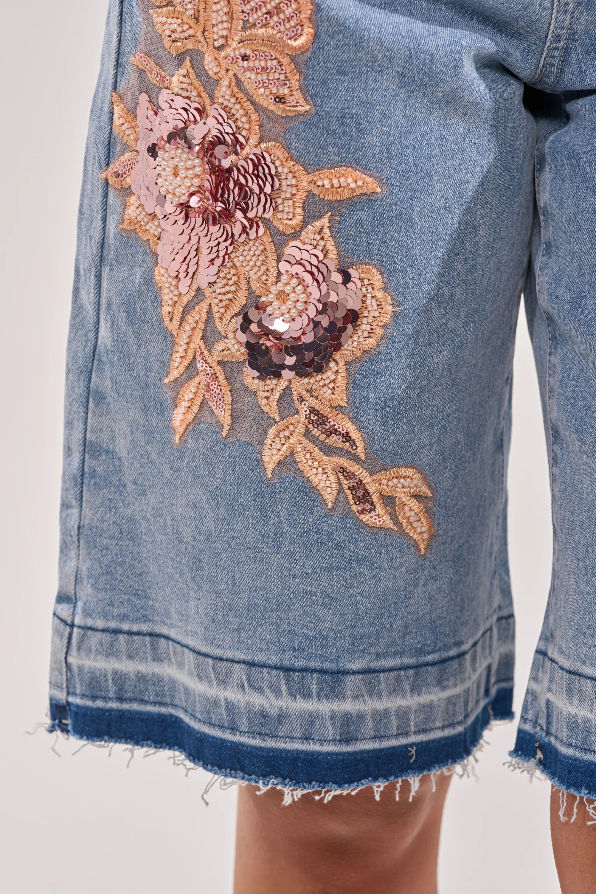 TRY ME DENIM BERMUDA SHORT - Image 6