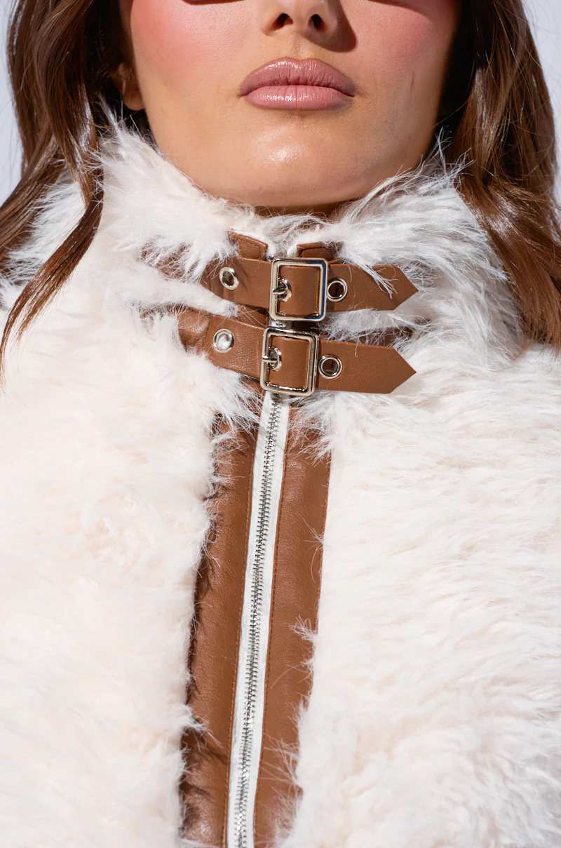 TRY TO TAME ME FUR TOP - Image 6