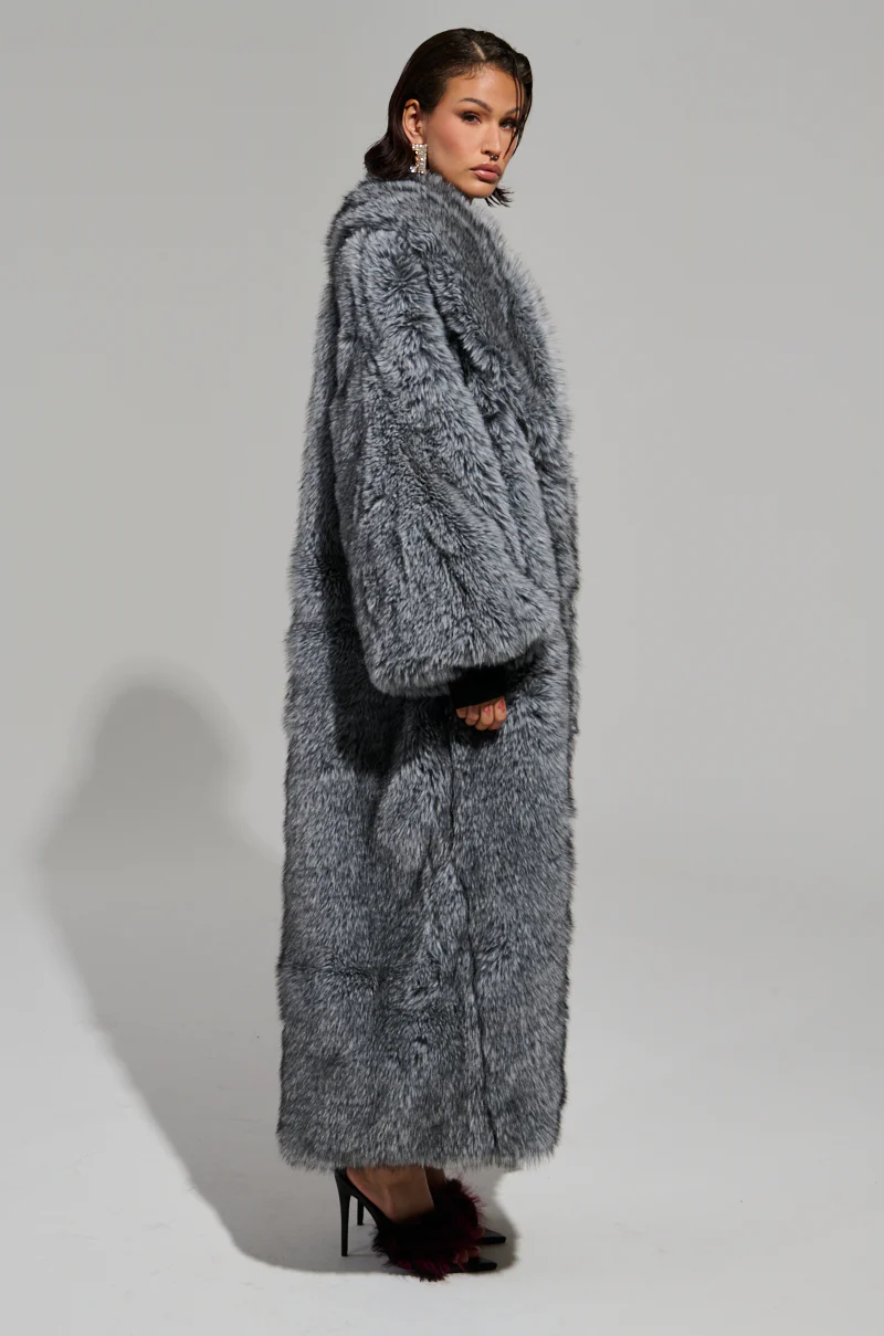TSUNAMI FAUX FUR TRENCH - Image 7