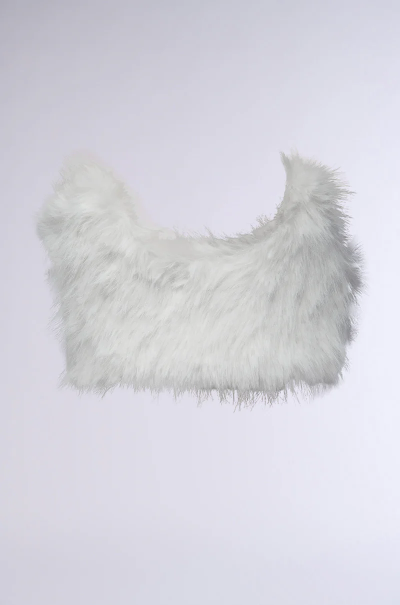 TUNDRA FAUX FUR CORSET BELT - Image 4