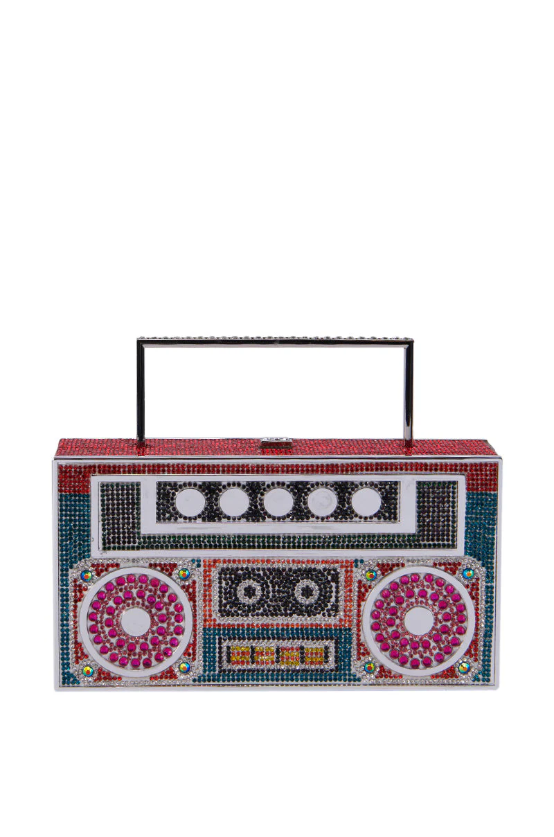 TURN ME UP BLING BOOMBOX PURSE - Image 4