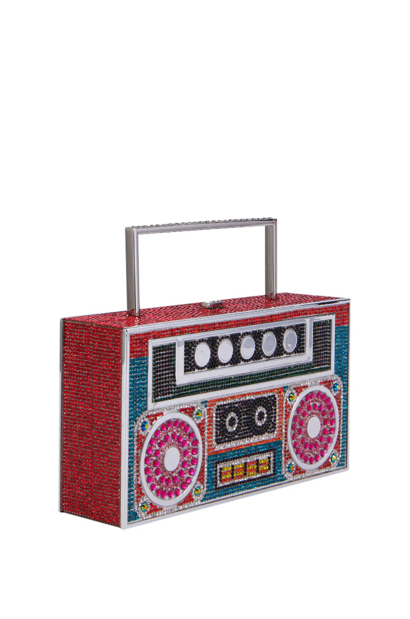 TURN ME UP BLING BOOMBOX PURSE - Image 5