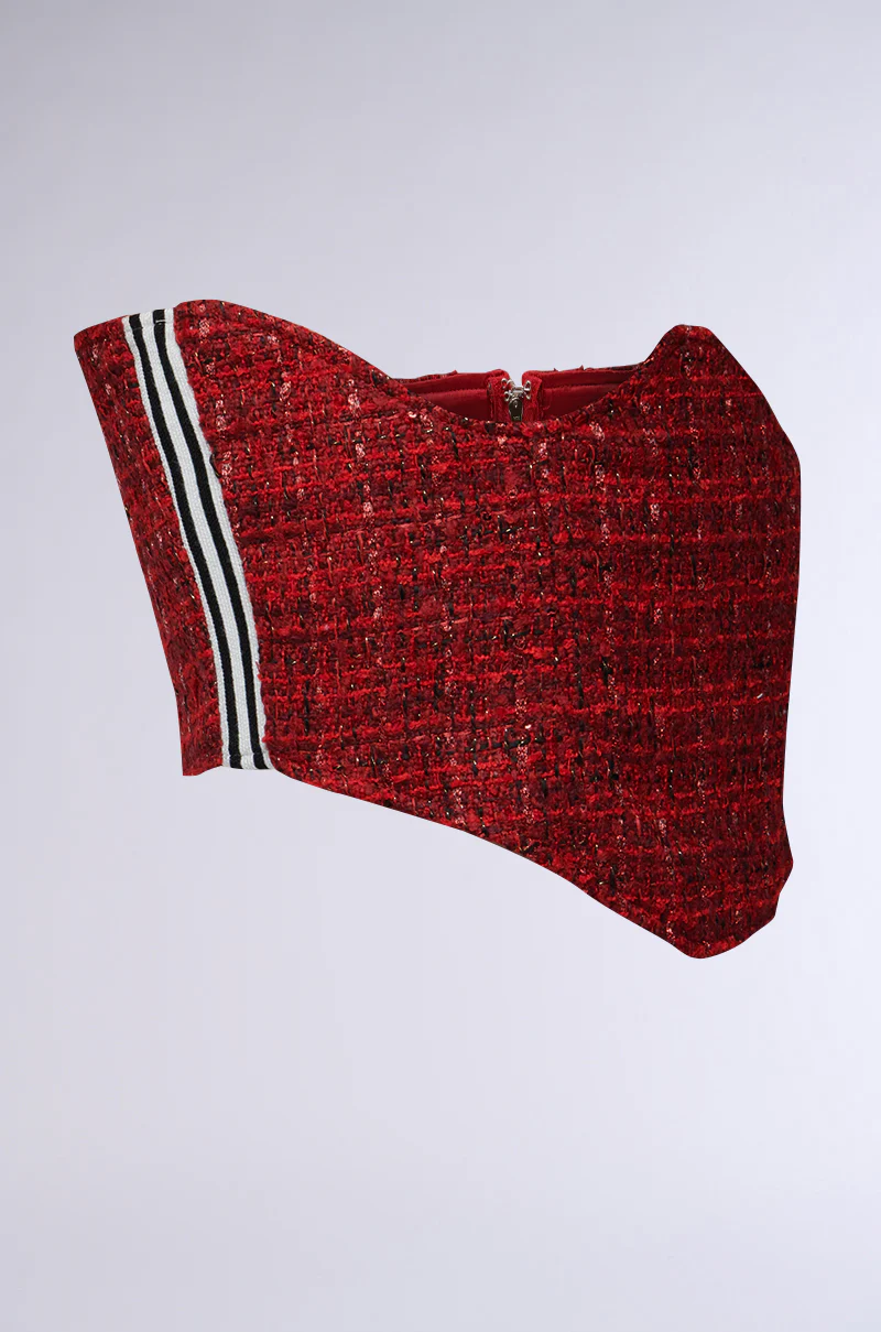 TWEEDY UNDERBUST CORSET BELT - Image 3