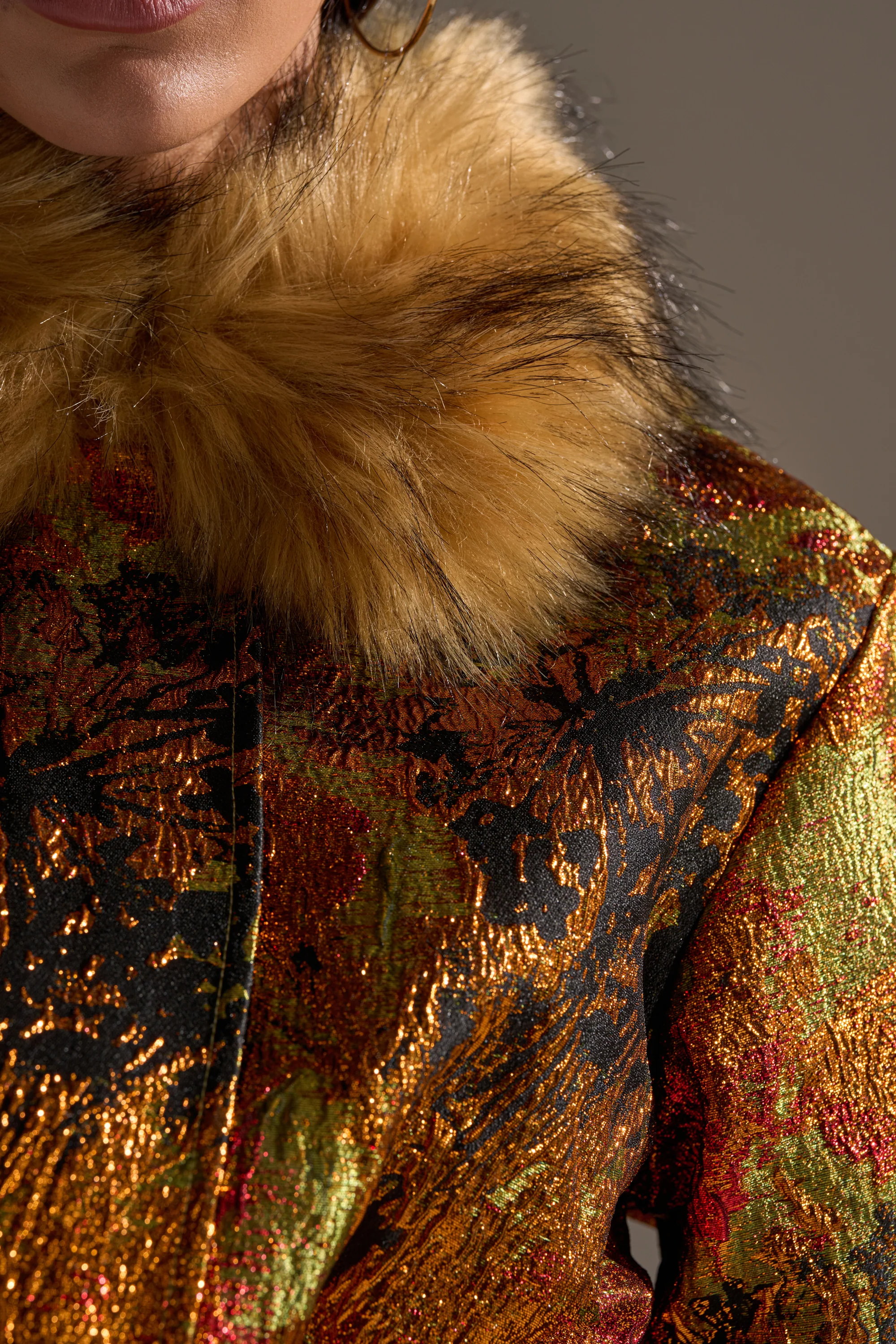TWIN FLAME BROCADE BOMBER - Image 14