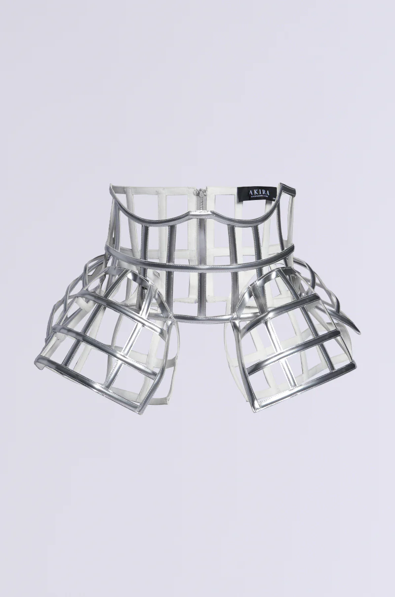 ULTIMATE TEASE METALLIC CAGE BELT - Image 11