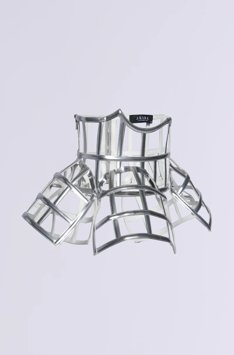 ULTIMATE TEASE METALLIC CAGE BELT - Image 12