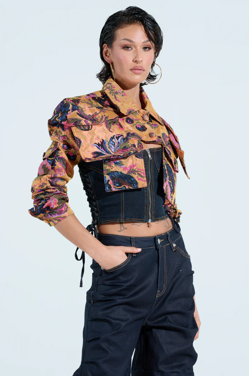 ULTRA CROP CARGO BOMBER - Image 2