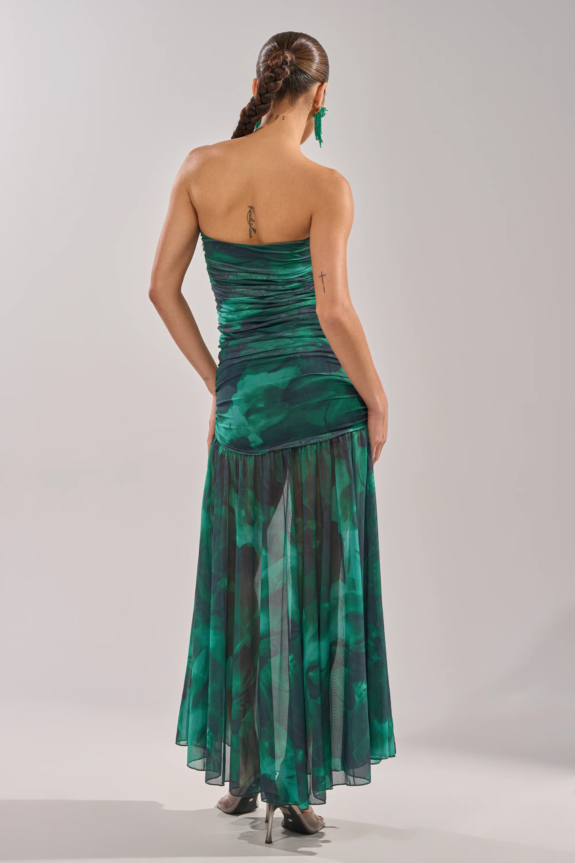 UNDER THE SEA MAXI DRESS - Image 8