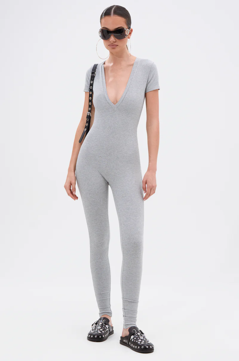 UNFORGETTABLE SHORT SLEEVE JUMPSUIT - Image 2