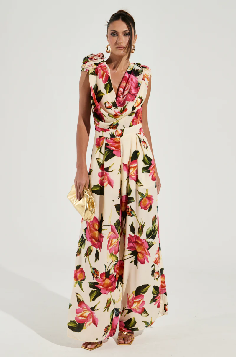 UNTOUCHABLE FLORAL PRINTED JUMPSUIT - Image 2