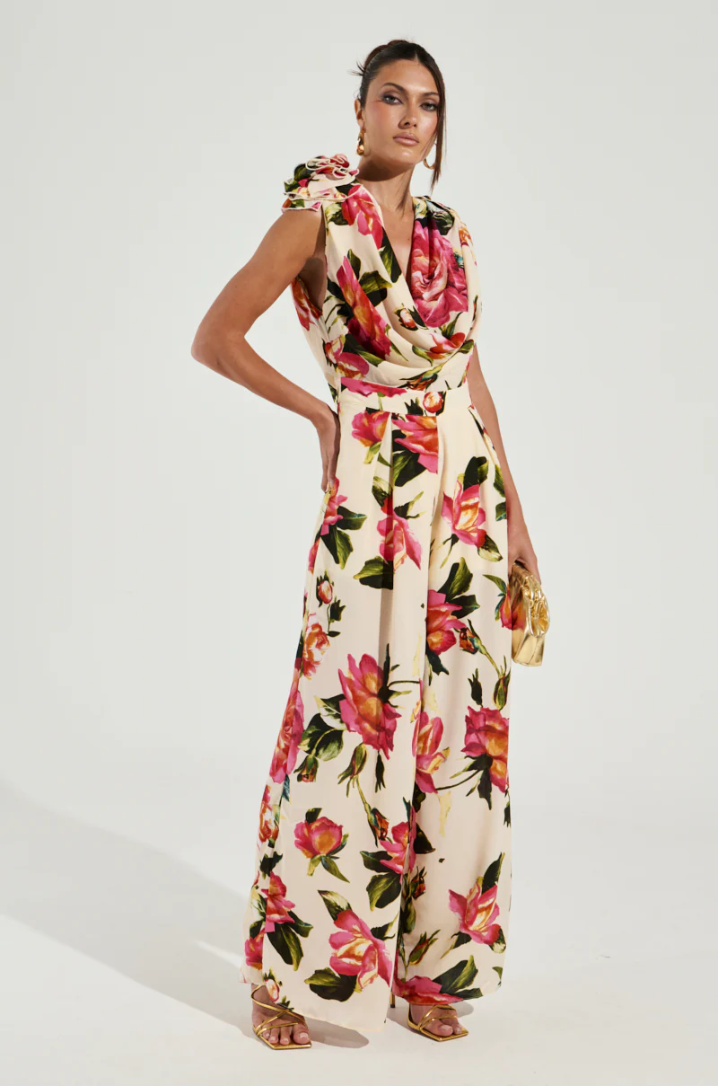 UNTOUCHABLE FLORAL PRINTED JUMPSUIT - Image 3