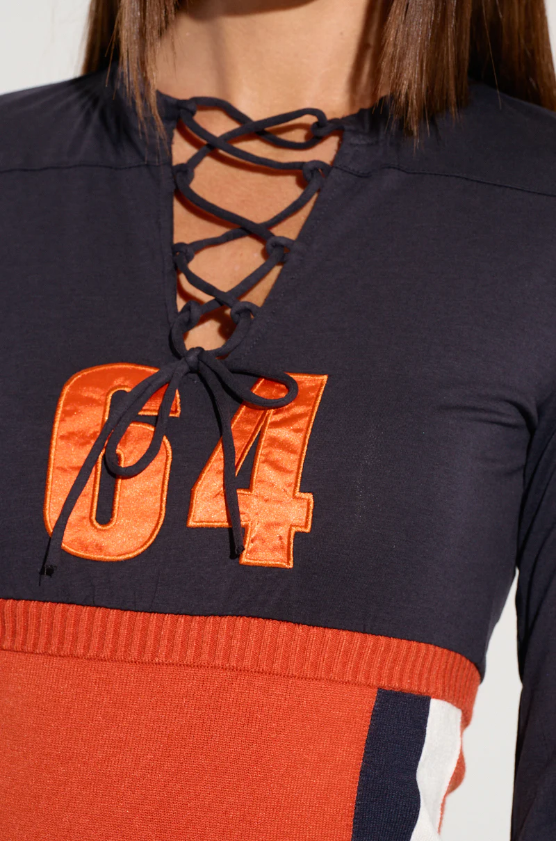 UP CLOSE AND PERSONAL LONG SLEEVE TOP - Image 6