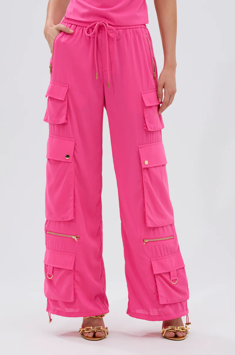 UP TO NO GOOD CARGO PANT IN PINK - Image 4