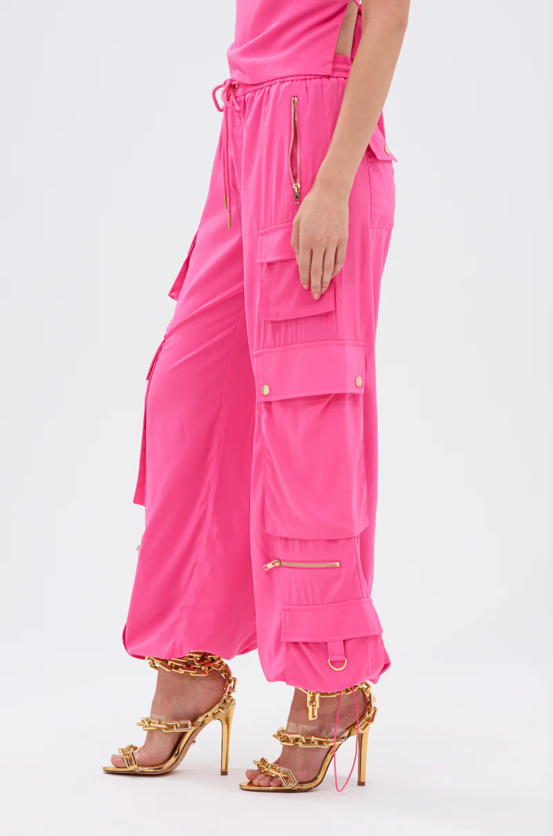 UP TO NO GOOD CARGO PANT IN PINK - Image 5