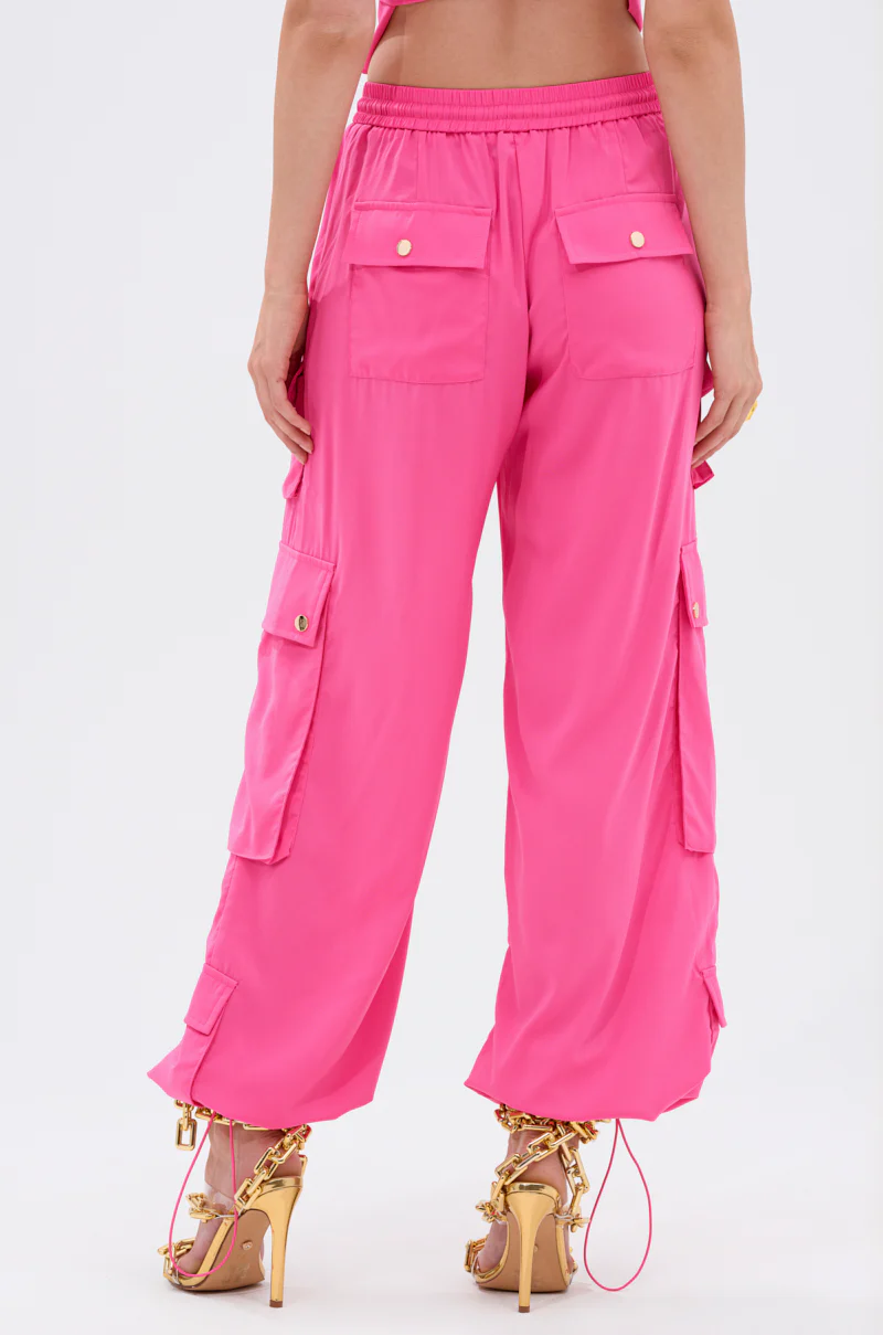 UP TO NO GOOD CARGO PANT IN PINK - Image 6