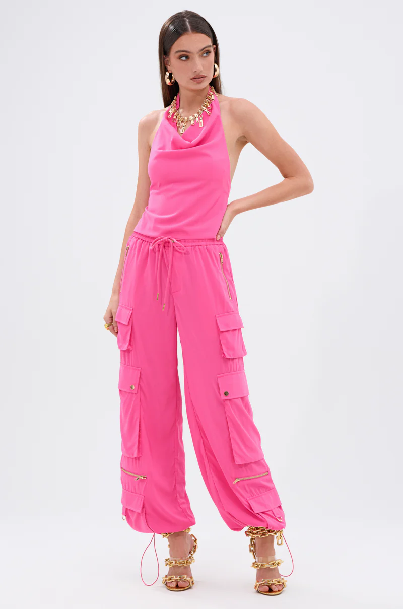 UP TO NO GOOD CARGO PANT IN PINK - Image 7