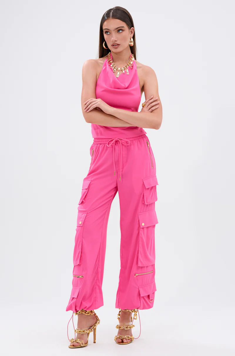 UP TO NO GOOD CARGO PANT IN PINK - Image 8