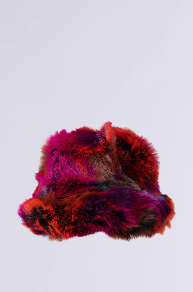 UPSETTER FAUX FUR BUCKET HAT - Image 3