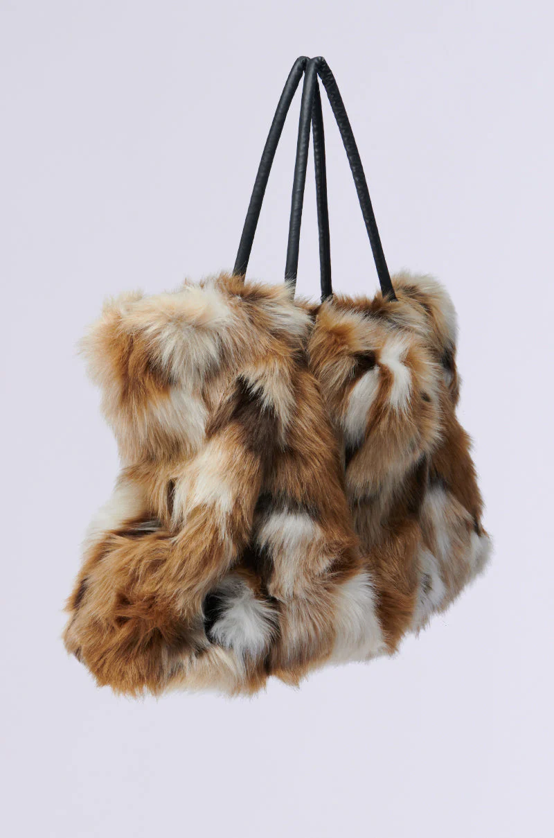 UPSETTER FAUX FUR TOTE - Image 3