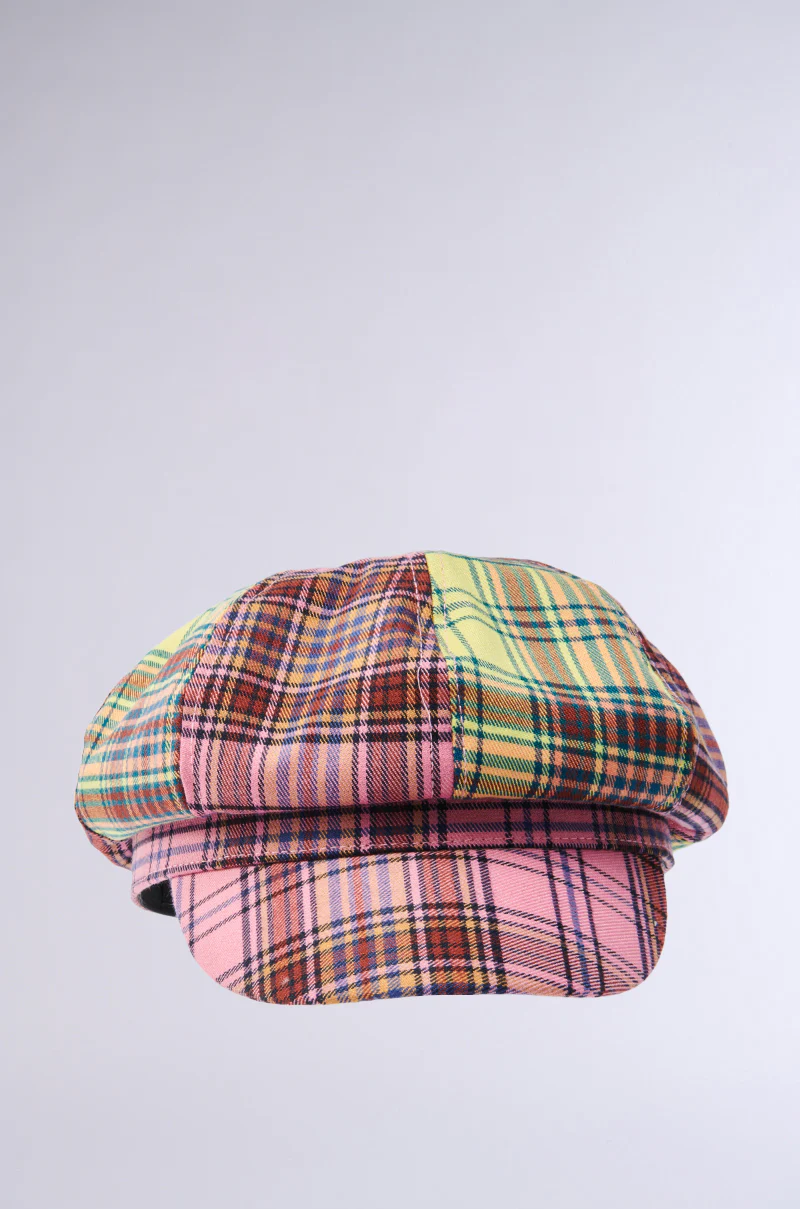 UR STYLE ICON PLAID BRIM HAT - Image 3
