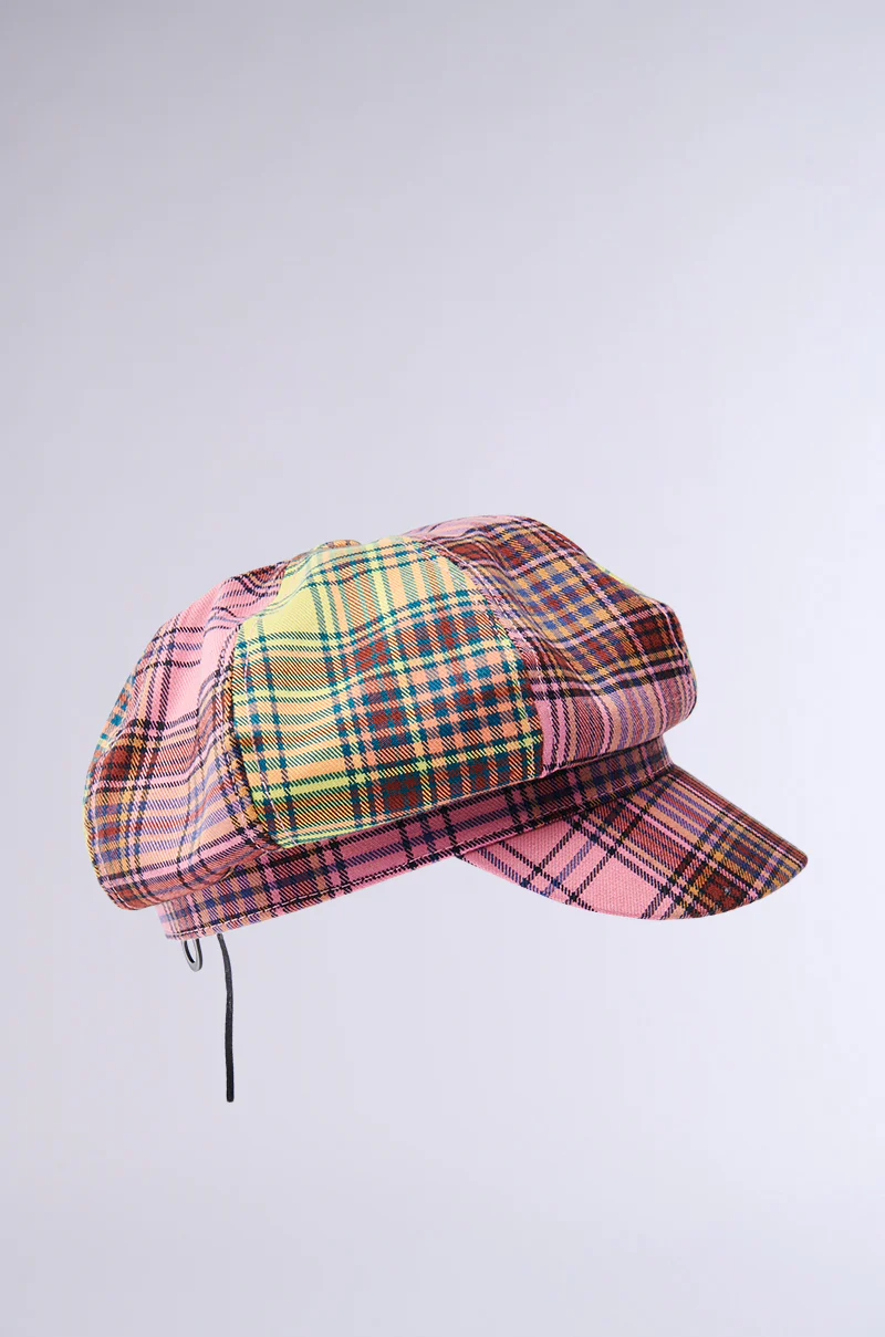 UR STYLE ICON PLAID BRIM HAT - Image 4