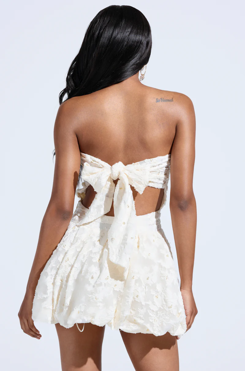 USED TO LOVE YOU FLORAL PRINT MINI DRESS - Image 5
