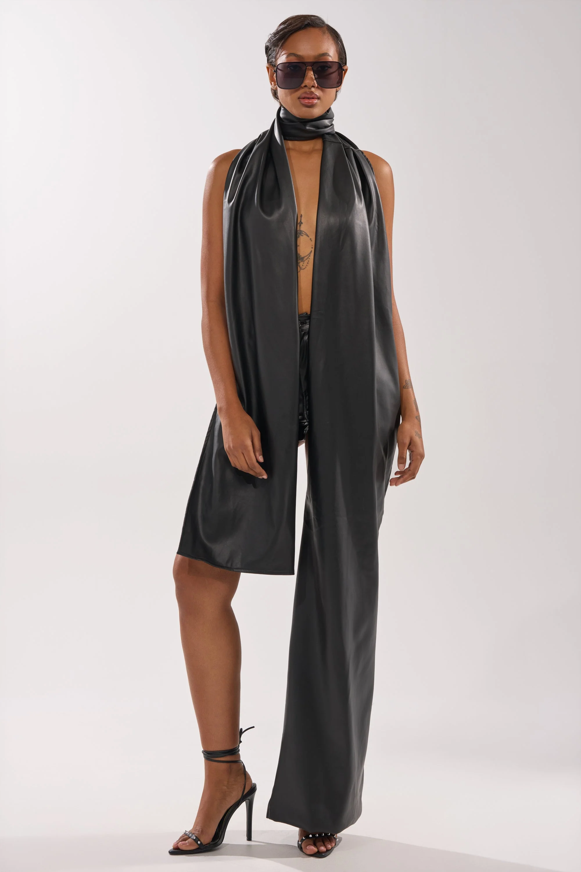 VALLY PU SCARF PANT - Image 2