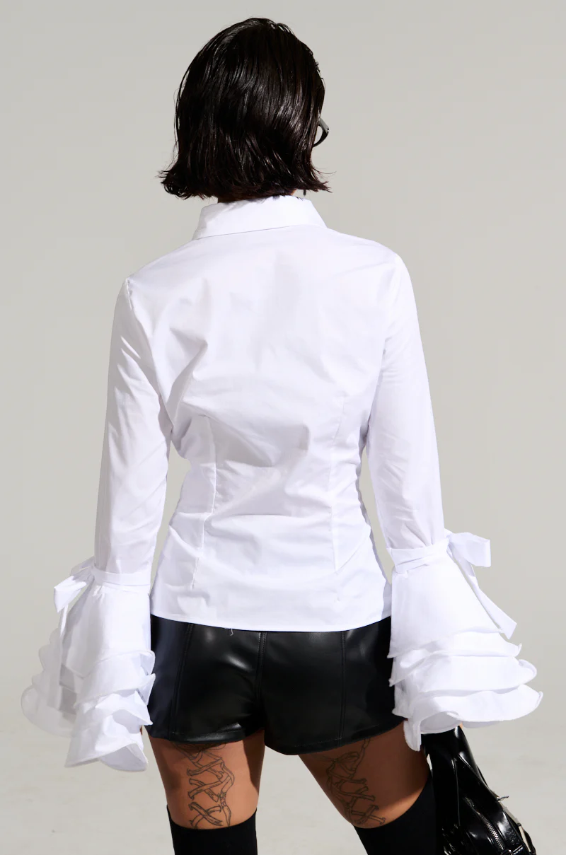 VANJA BUTTON DOWN BLOUSE - Image 5