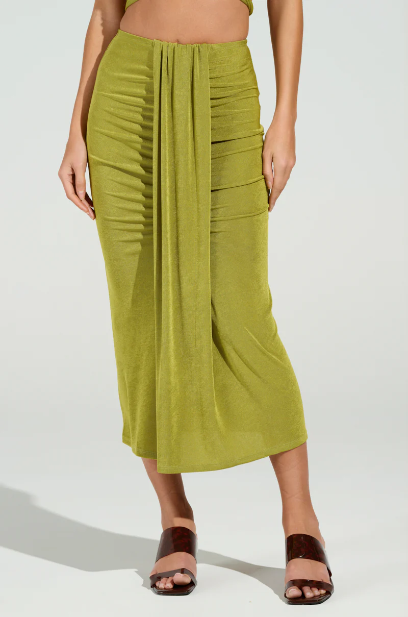 VANJA SLINKY MIDI SKIRT - Image 3