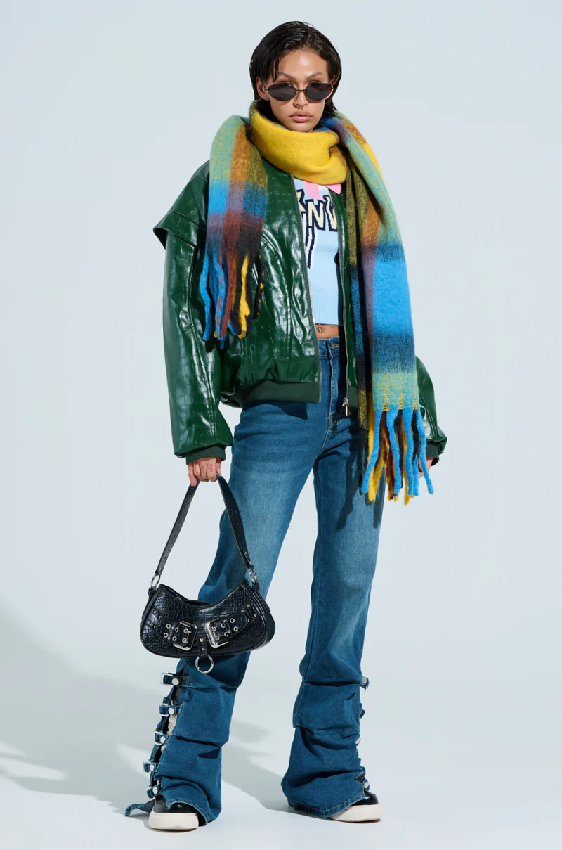 VARSITY PLAID SCARF - Image 3