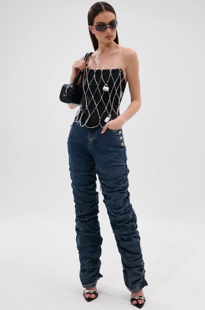VERONICA RUCHED DENIM - Image 6
