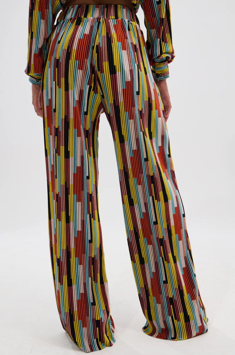 VIBES FEEL GOOD VELVET PALAZZO PANT - Image 5