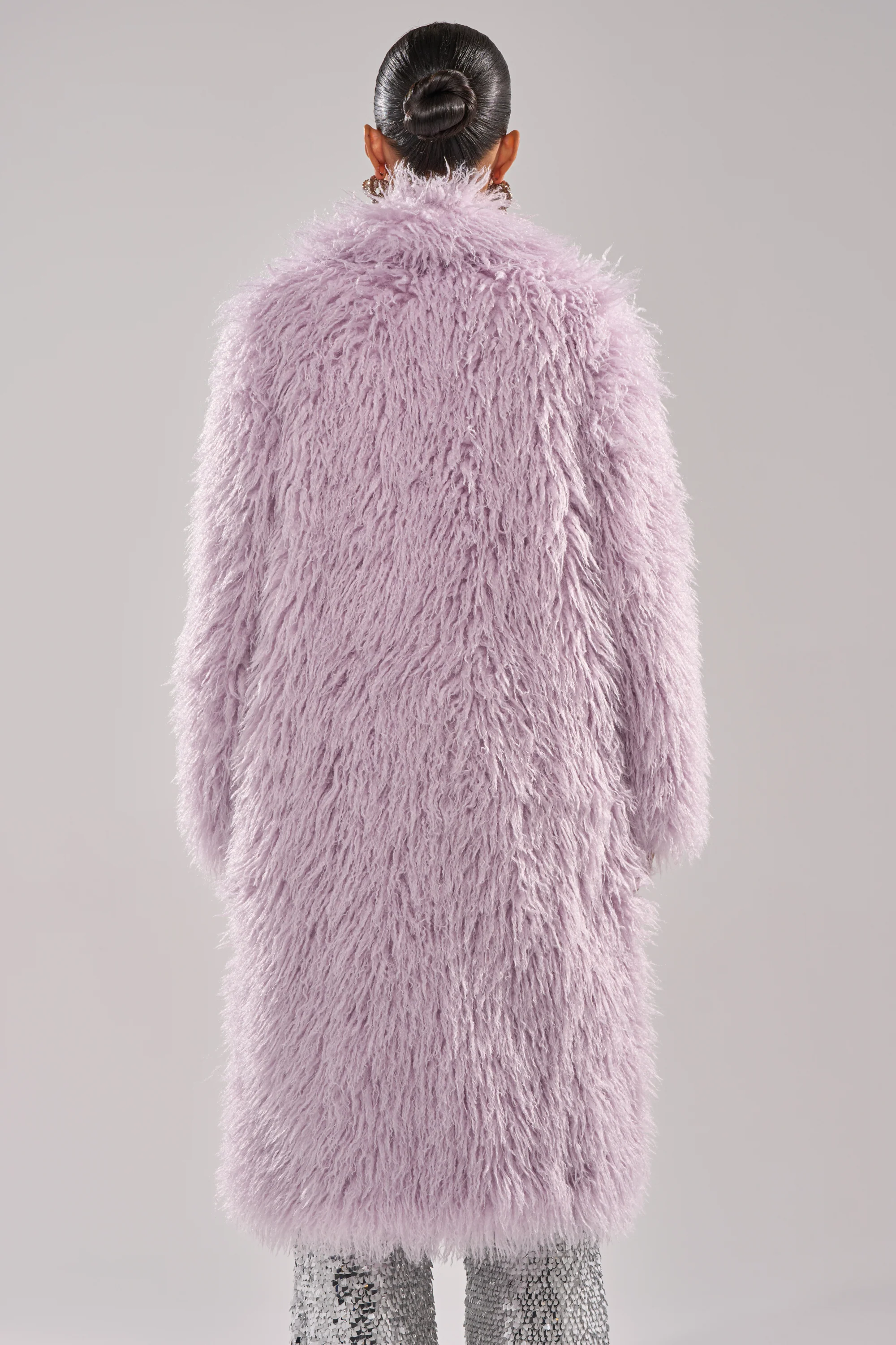 VIOLET SKIES FAUX FUR COAT - Image 6