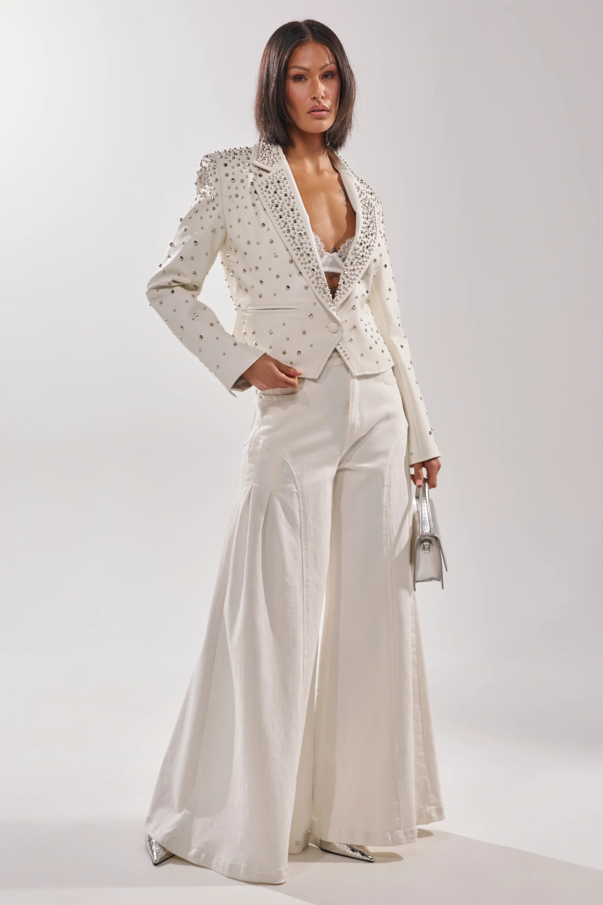 VIVA VEGAS FITTED MOTO JACKET - Image 7
