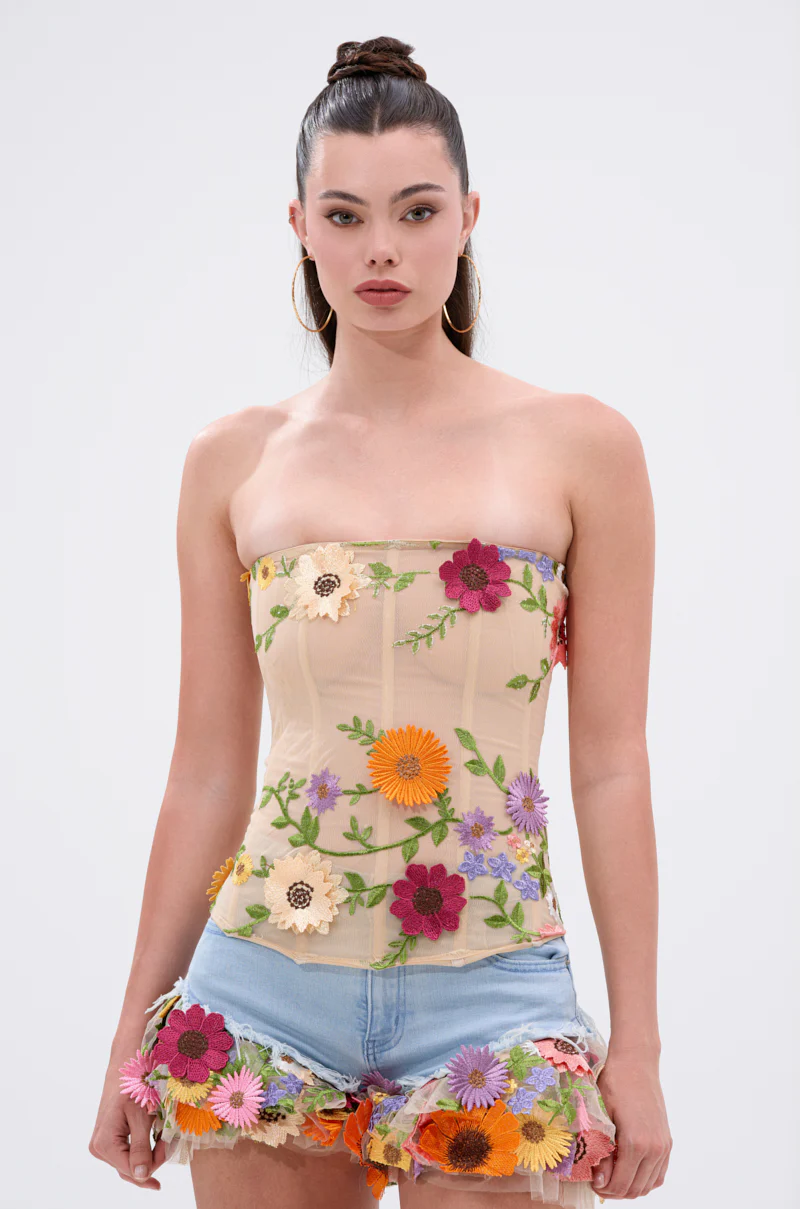 VIVI FLORAL CORSET - Image 3