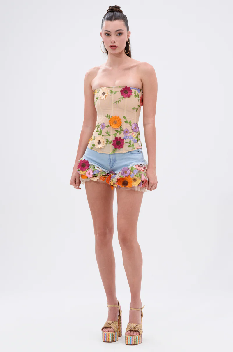 VIVI FLORAL CORSET - Image 8