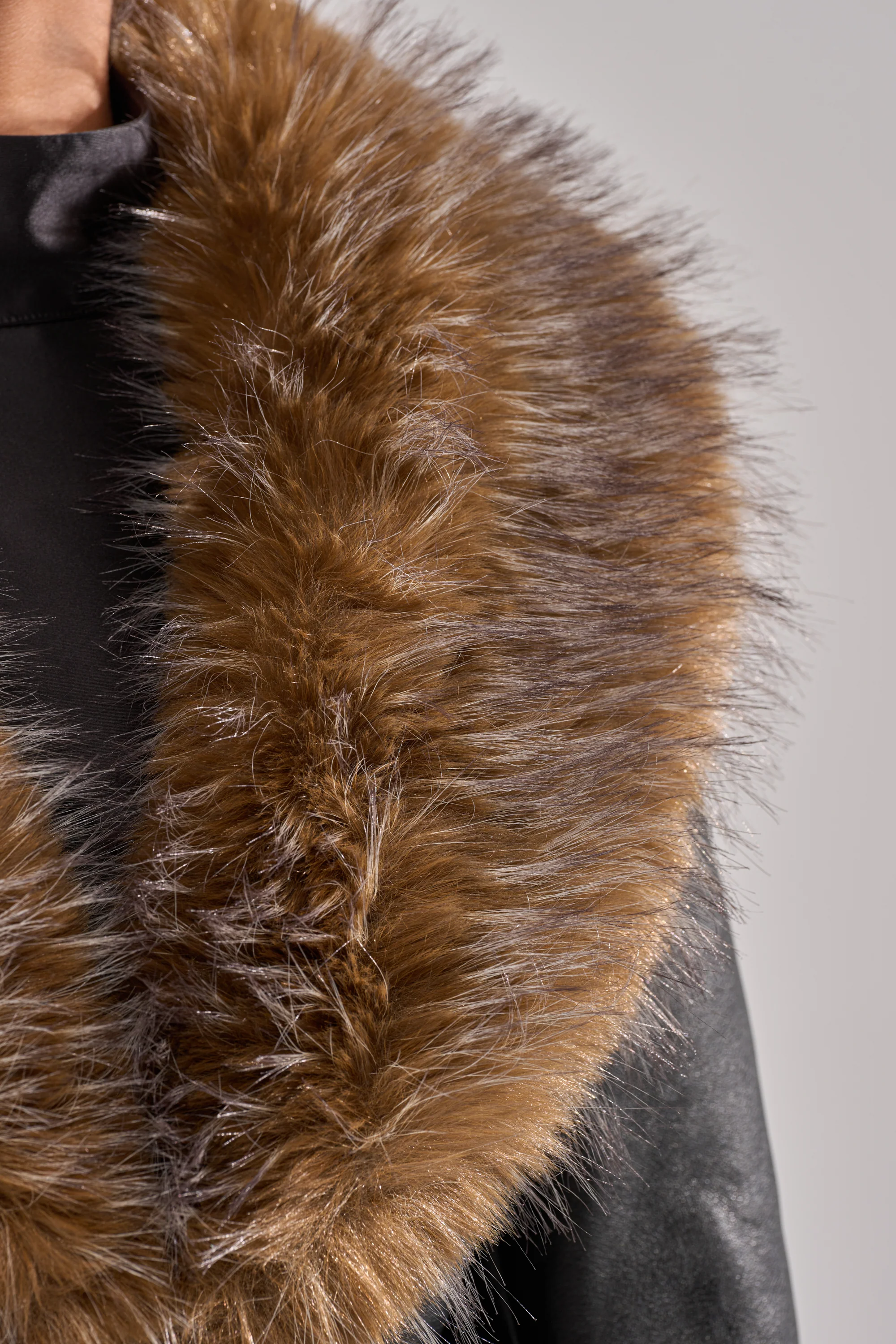 VOODOO FUR TRIM TRENCH - Image 8