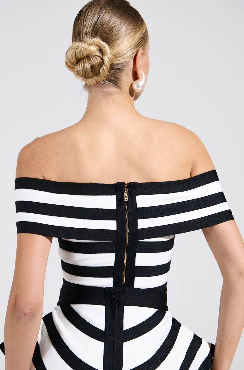 WAITING FOR YOU STRIPE BLOUSE - Image 4
