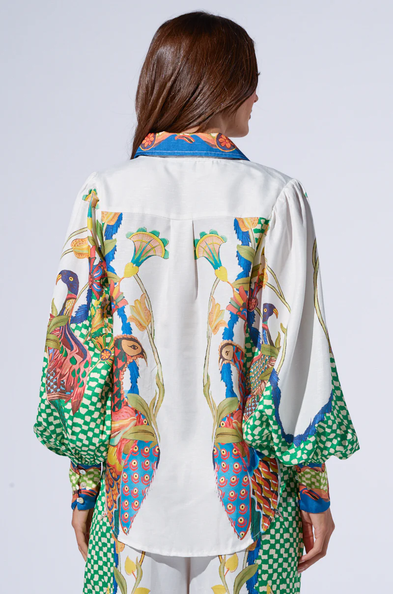 WALK THIS WAY PRINTED TOP - Image 5