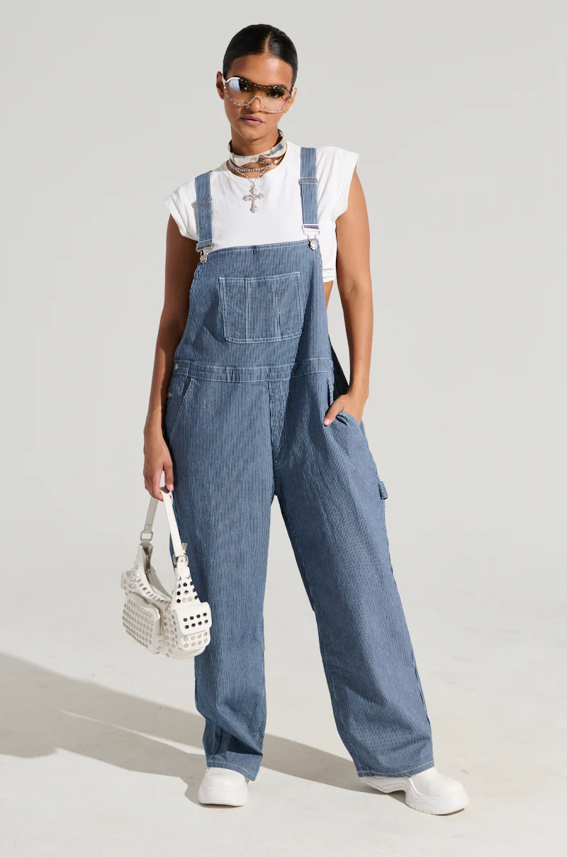 WALKING ON SUNSHINE DENIM JUMPSUIT - Image 2