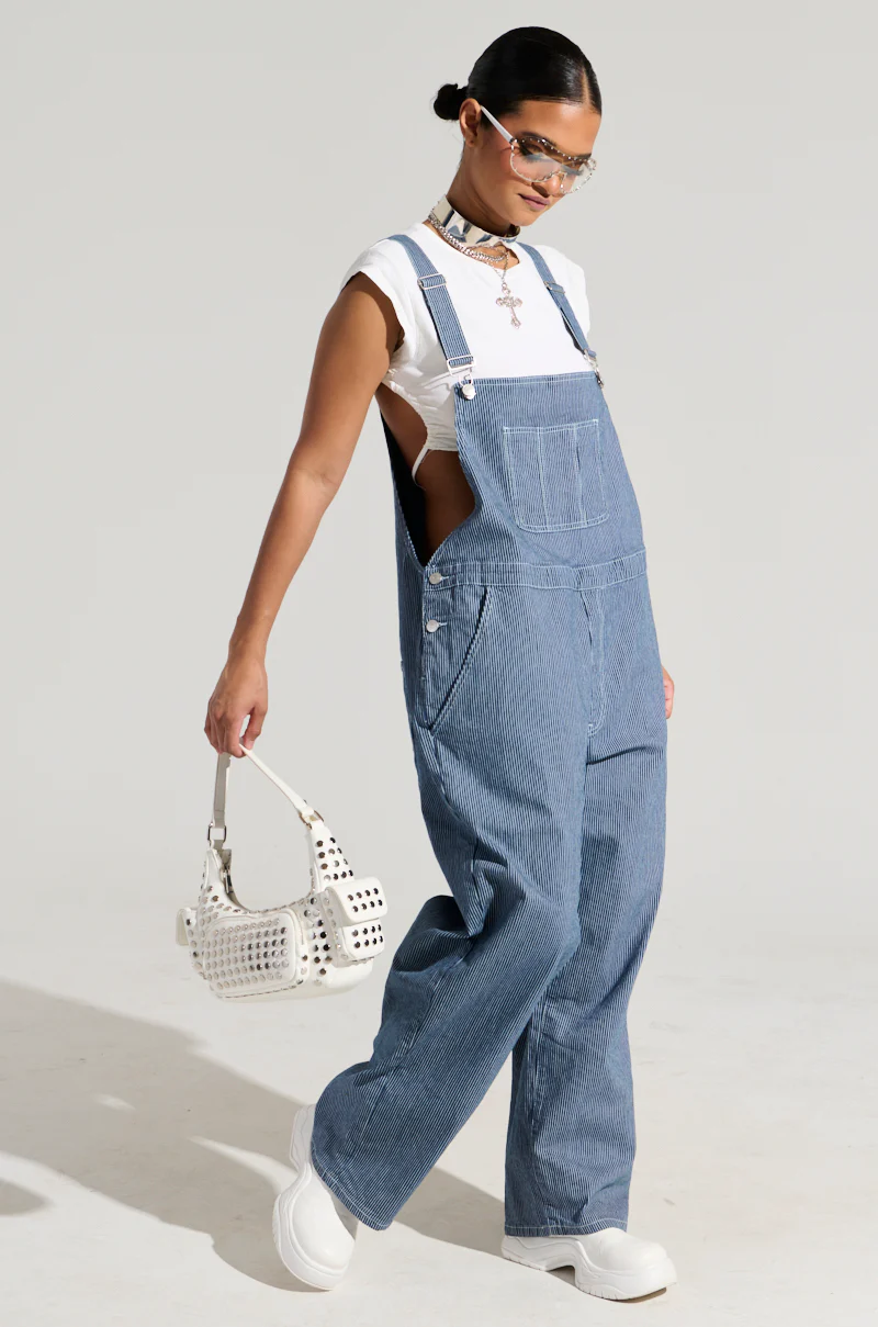 WALKING ON SUNSHINE DENIM JUMPSUIT - Image 3