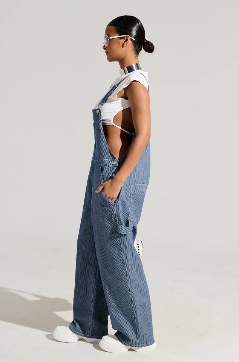 WALKING ON SUNSHINE DENIM JUMPSUIT - Image 5