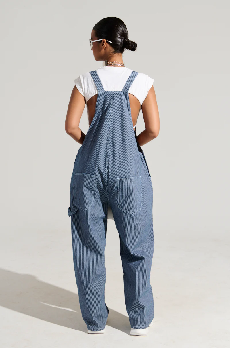 WALKING ON SUNSHINE DENIM JUMPSUIT - Image 6